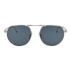 UES-918A Silver Iron Square Aviator Sunglasses