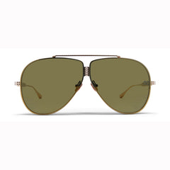 Valentino XVI Gold Green Aviator 100B