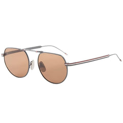 UES-918A Black Iron Square Aviator Sunglasses