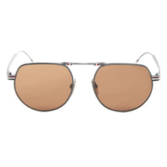UES-918A Black Iron Square Aviator Sunglasses